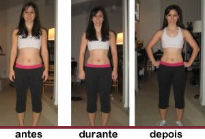 Pilates antes e depois 